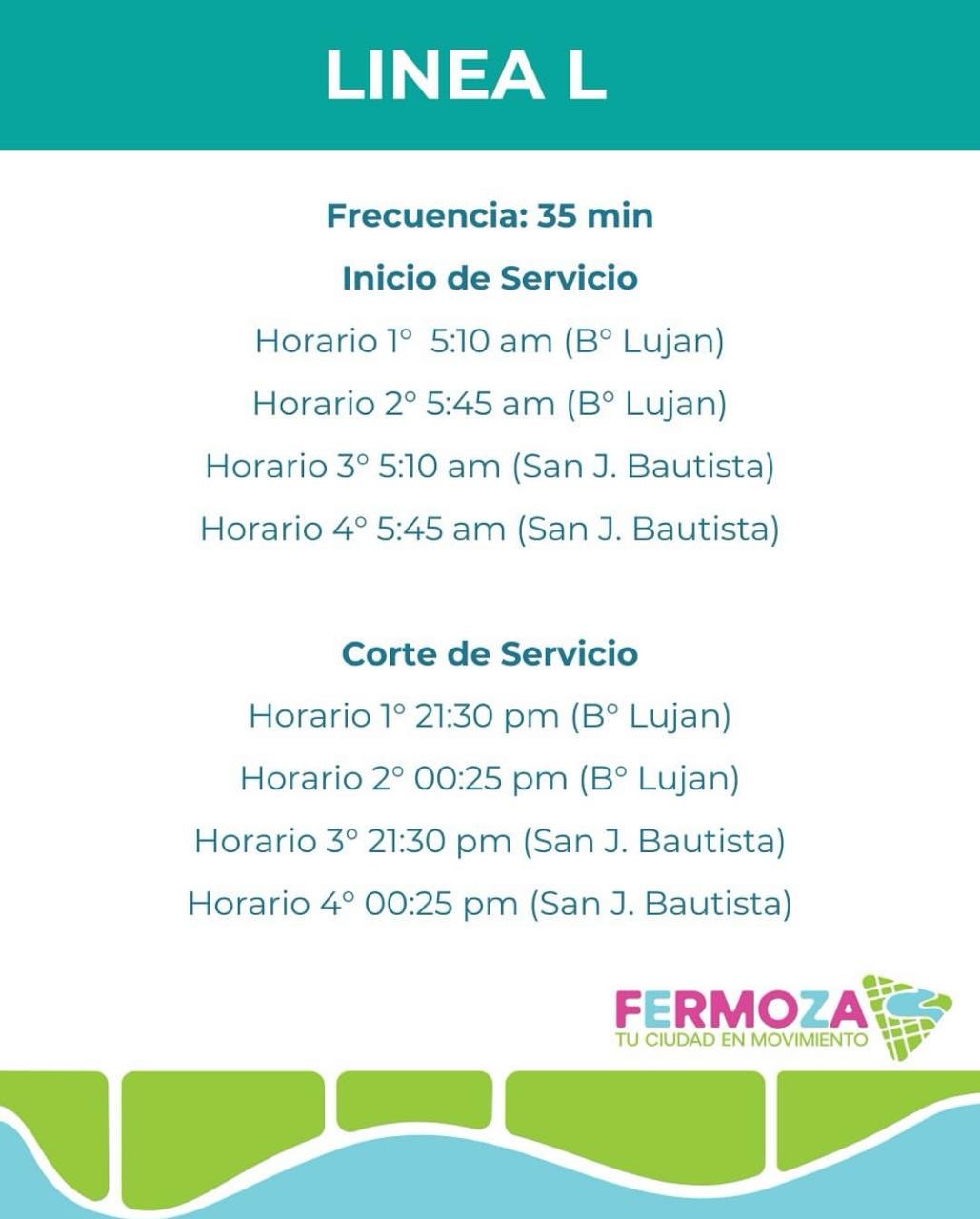 servicio linea L